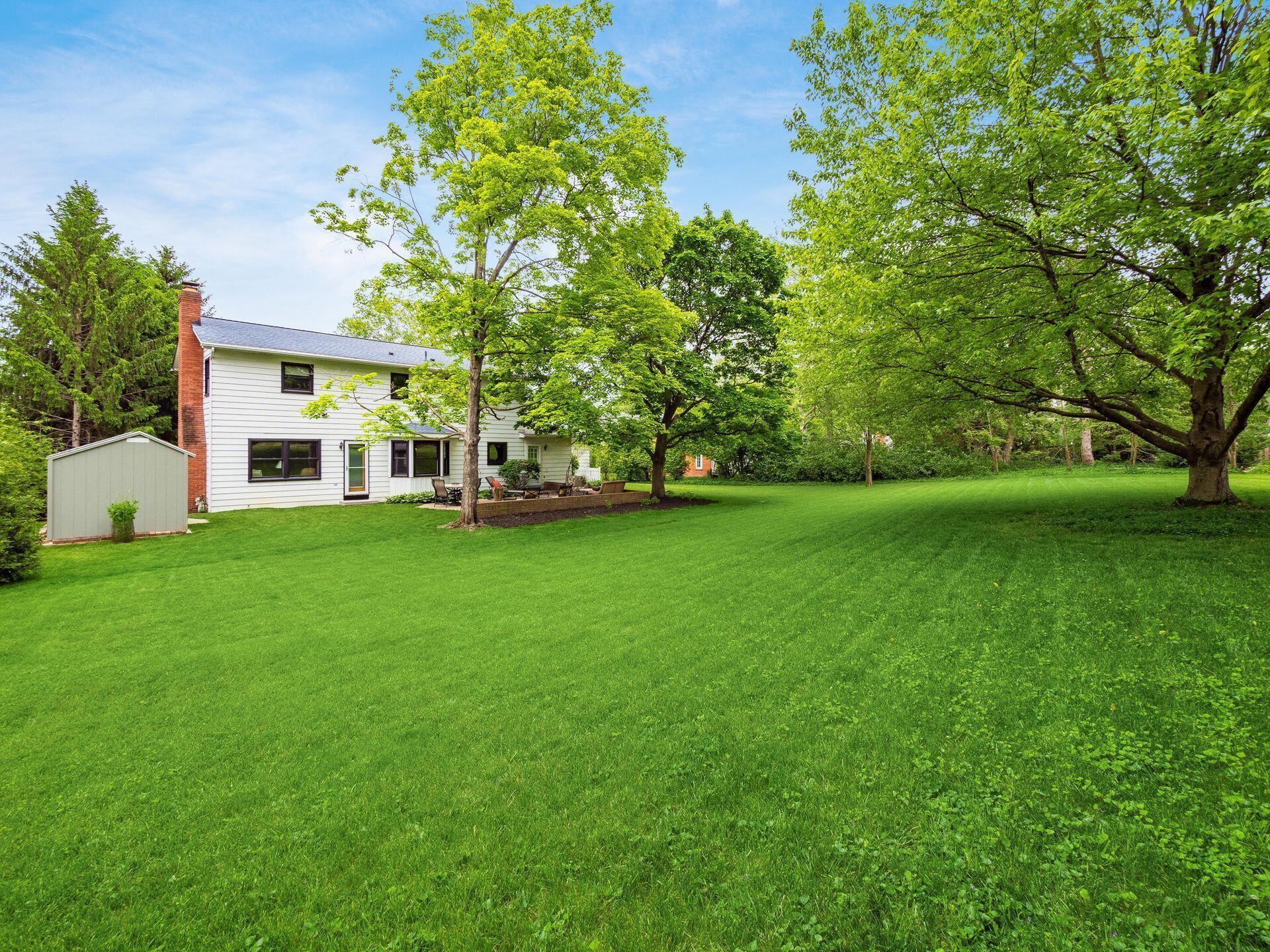 4159 Rowanne Road Columbus, OH 43214 - Photo 40 of 47 Backyard view from back of lot toward house