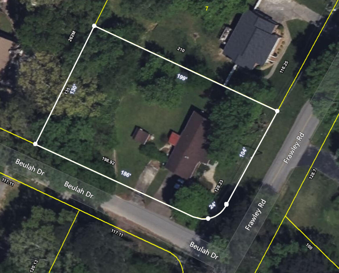 119 Frawley Road Chattanooga, TN 37412 - Photo 48 of 48 Aerial plat .61ac