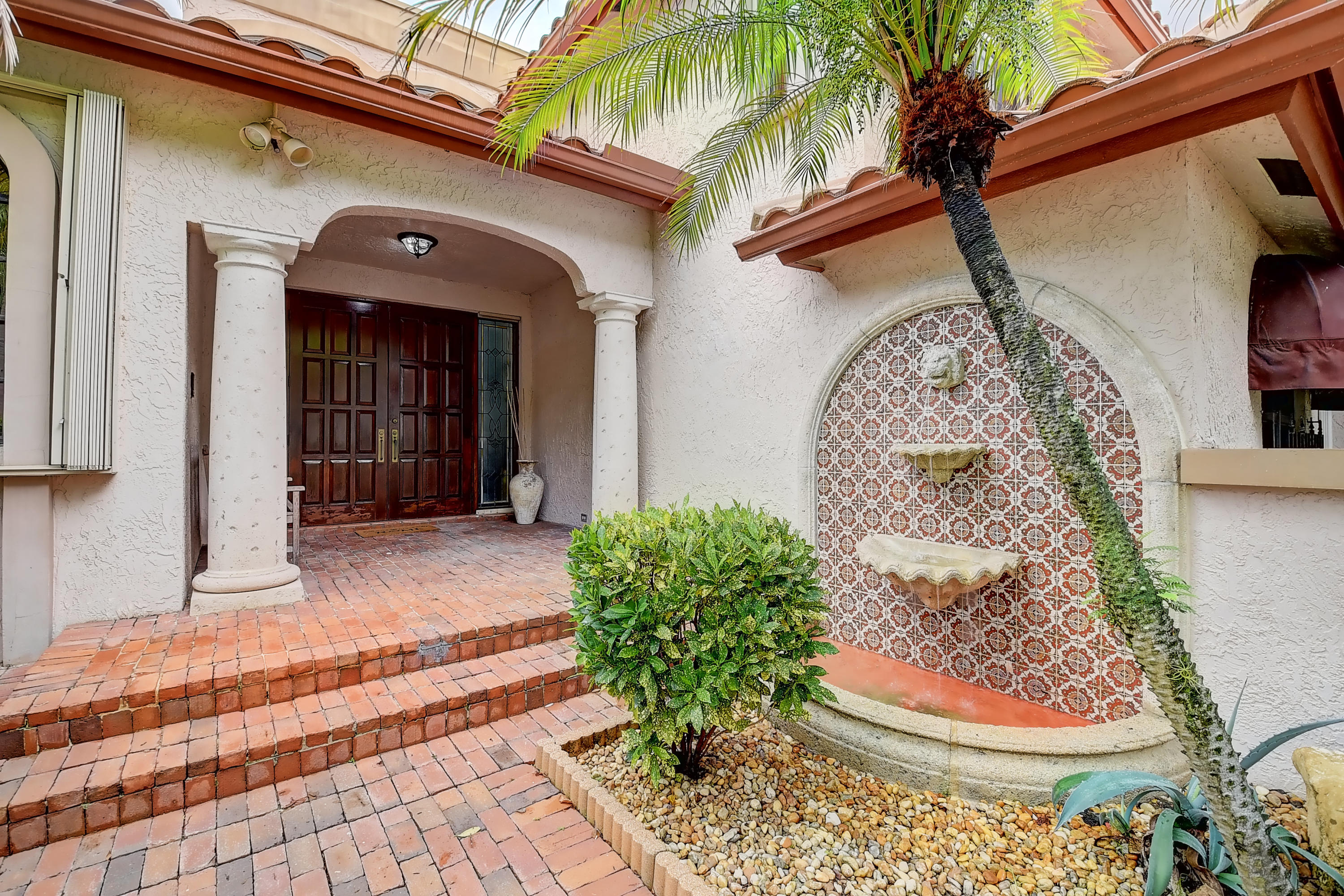 1990 Parkside Circle South Boca Raton, FL 33486 - Photo 2 of 45 Waterfall Feature