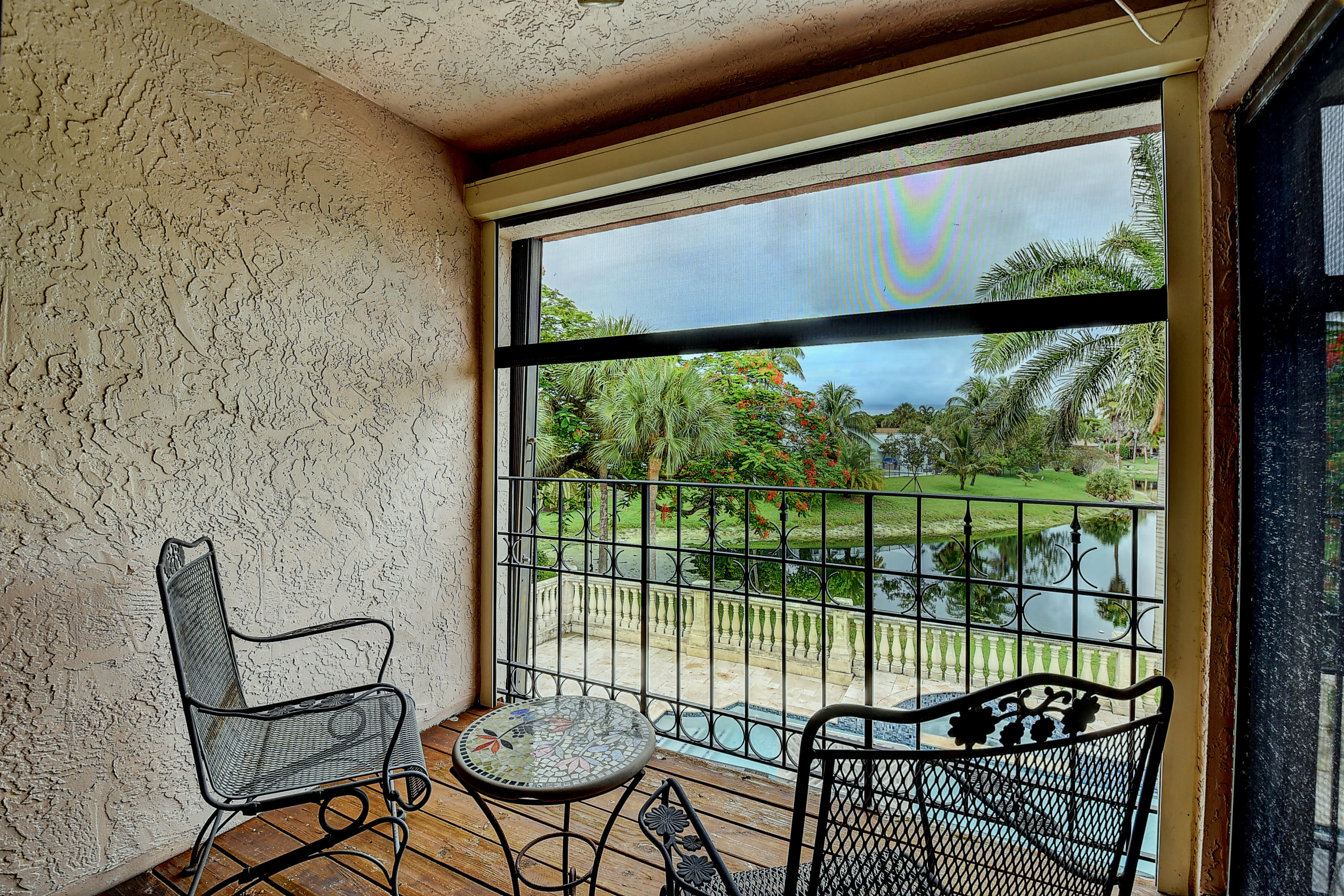 1990 Parkside Circle South Boca Raton, FL 33486 - Photo 29 of 45 Master Balcony with a View