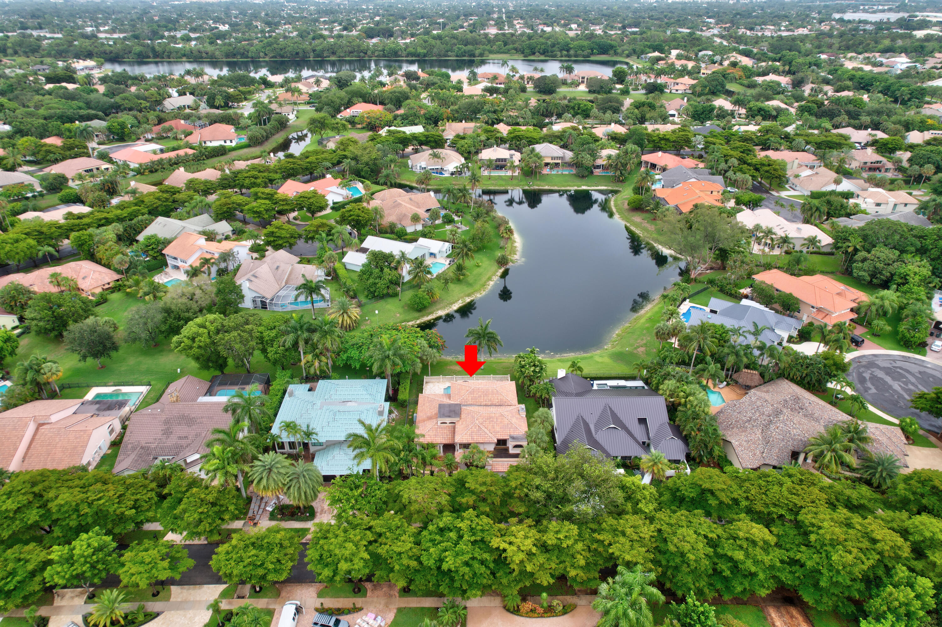 1990 Parkside Circle South Boca Raton, FL 33486 - Photo 40 of 45 Lots of Privacy