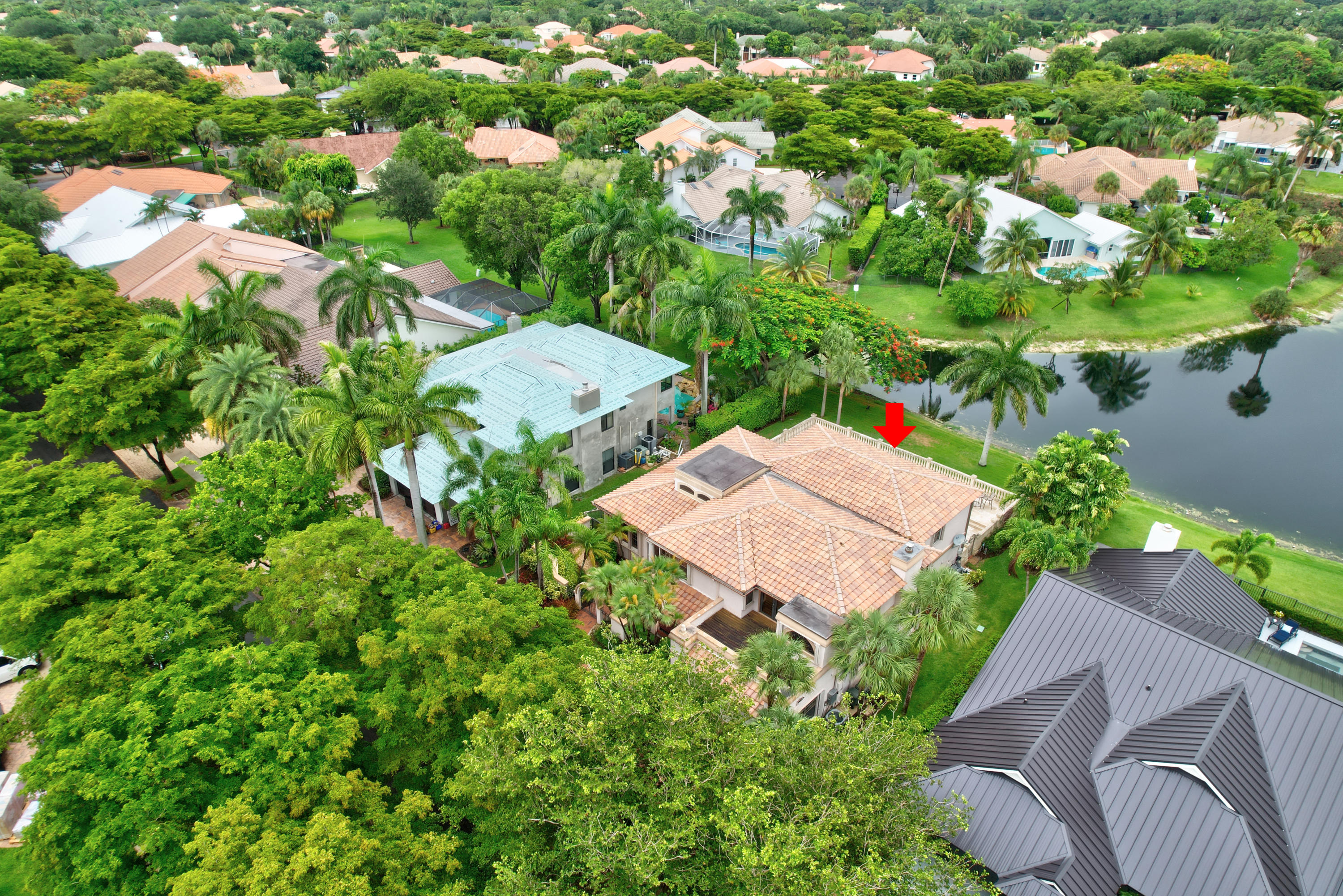 1990 Parkside Circle South Boca Raton, FL 33486 - Photo 44 of 45 Lots of Trees in the Neighborhood