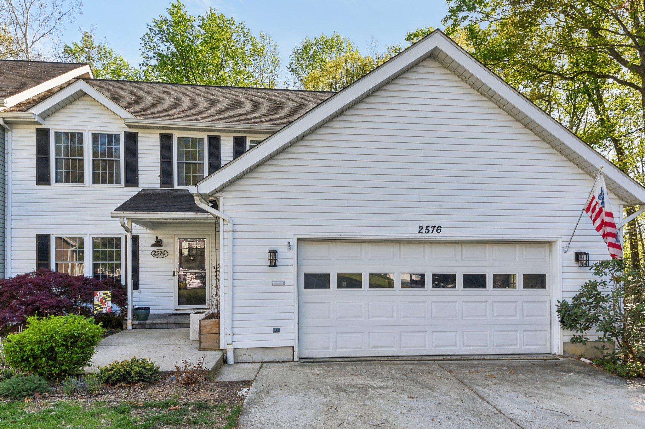 2576 Hidden Cove Road, Unit 154 Annapolis, MD 21401 - Photo 2 of 51 Two Car Garage with Storage
