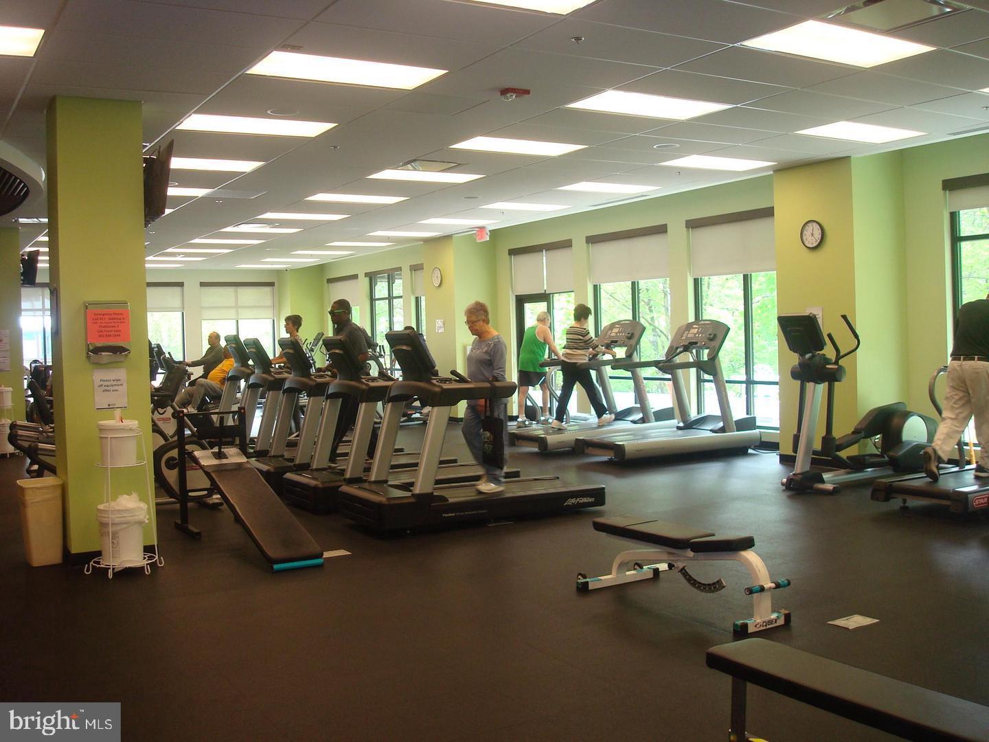 3386 Chiswick Court, Unit 501A Silver Spring, MD 20906 - Photo 34 of 43 a view of a room with gym equipment