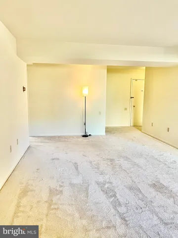 a view of empty room