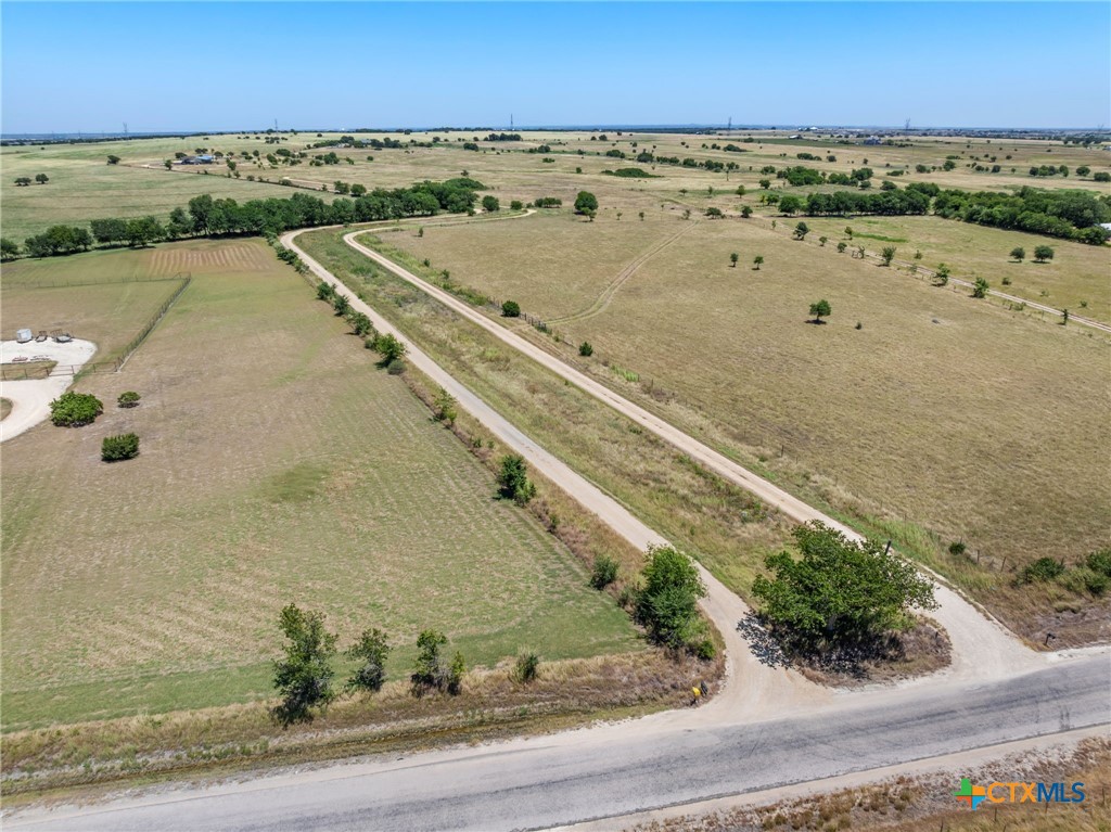 2124 Hackberry Road Salado, TX 76571 - Photo 39 of 41 Aeriel of entry road on Hackberry. Entrance is the left road.
