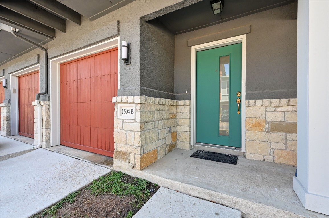 1504 Lorraine Loop, Unit B Austin, TX 78758 - Photo 2 of 25 a view of front door
