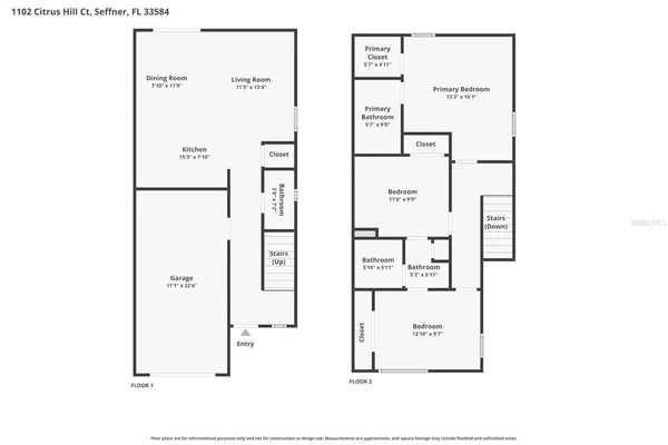 $1,850 | 1102 Citrus Hill Court, Seffner, FL 33584