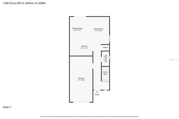 $1,850 | 1102 Citrus Hill Court, Seffner, FL 33584