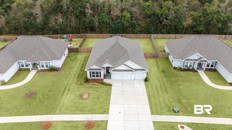 697 Calibre Street Fairhope, AL 36532 - Photo 2 of 18 Aerial view of property and surrounding area
