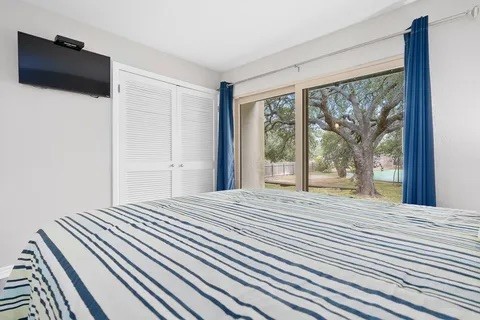 2003 North Fulton Beach Road, Unit 43 Rockport, TX 78382 - Photo 16 of 30 Large closet in this secondary bedroom.