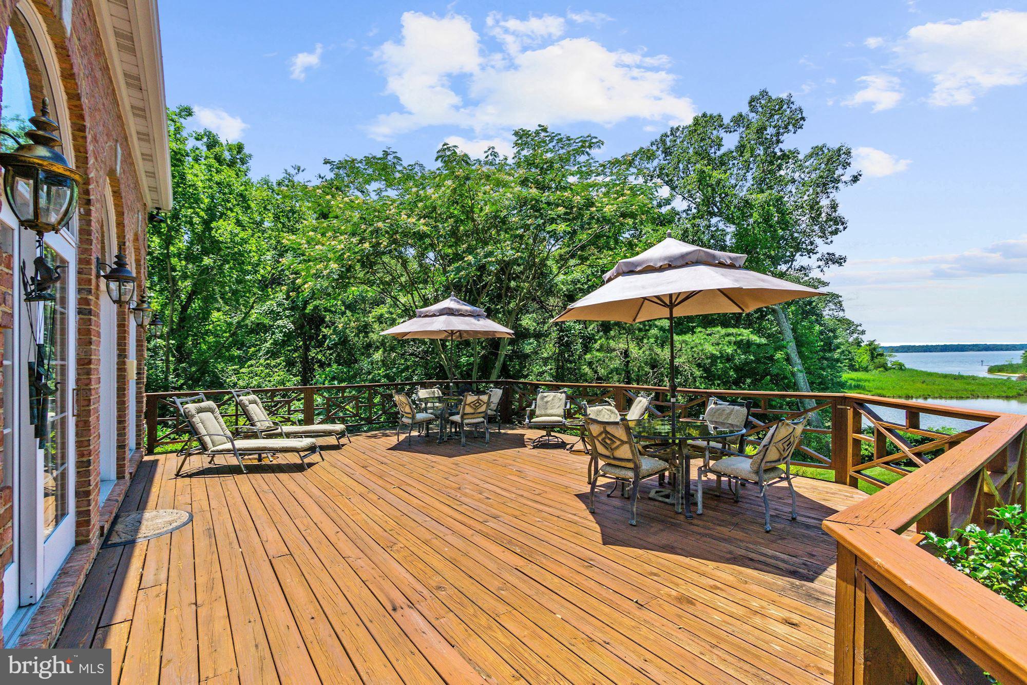 500 Swaggers Point Road Solomons, MD 20688 - Photo 42 of 59 Expansive Deck