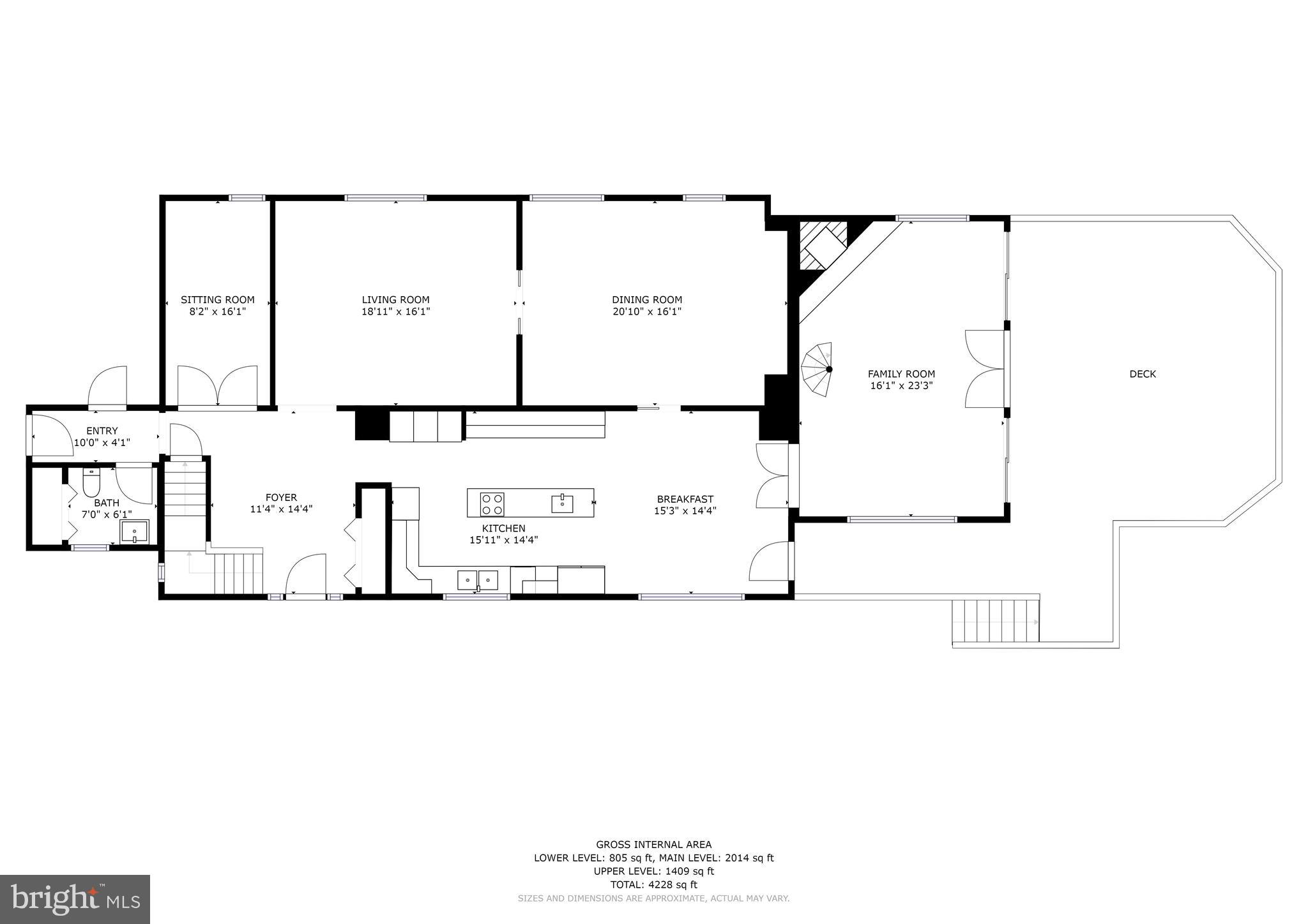 500 Swaggers Point Road Solomons, MD 20688 - Photo 56 of 59 Floor Plan