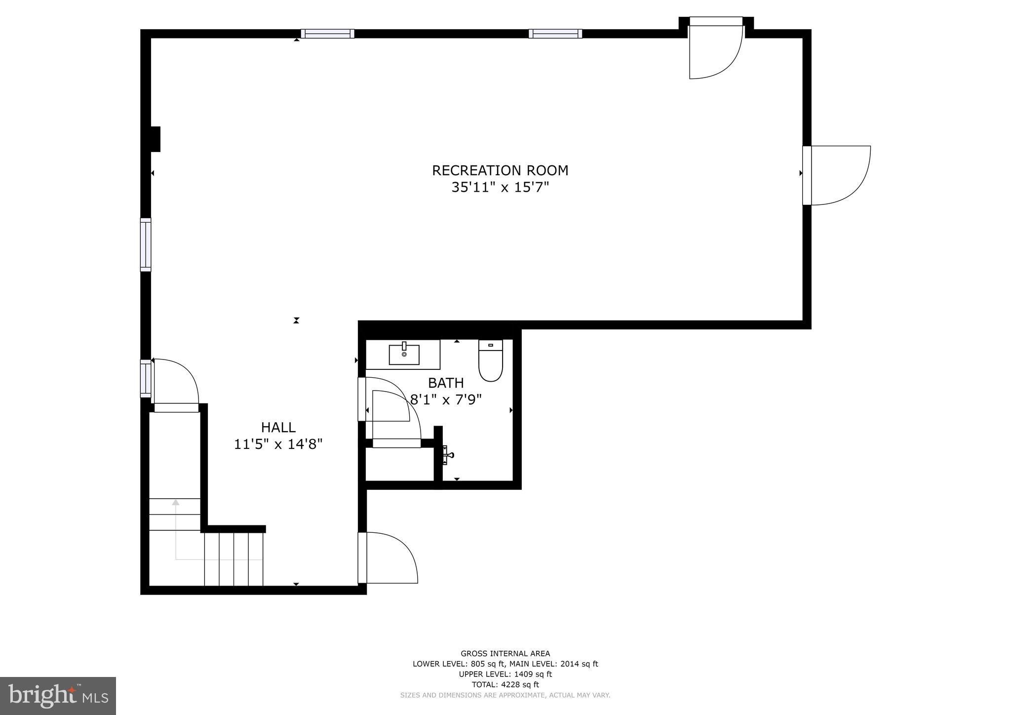 500 Swaggers Point Road Solomons, MD 20688 - Photo 58 of 59 Floor Plan