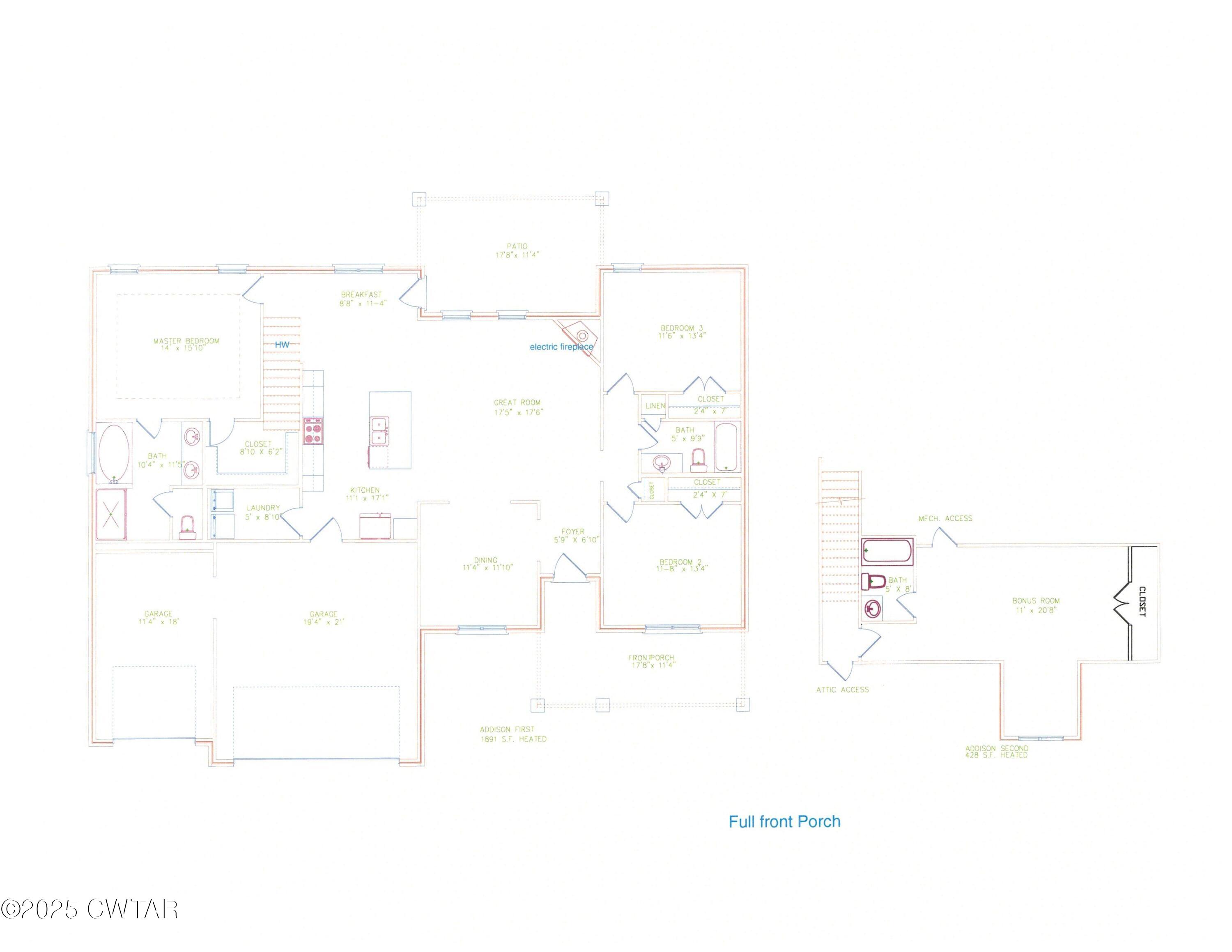 155 Daybreak Loop Medina, TN 38355 - Photo 2 of 5 a picture of floor plan