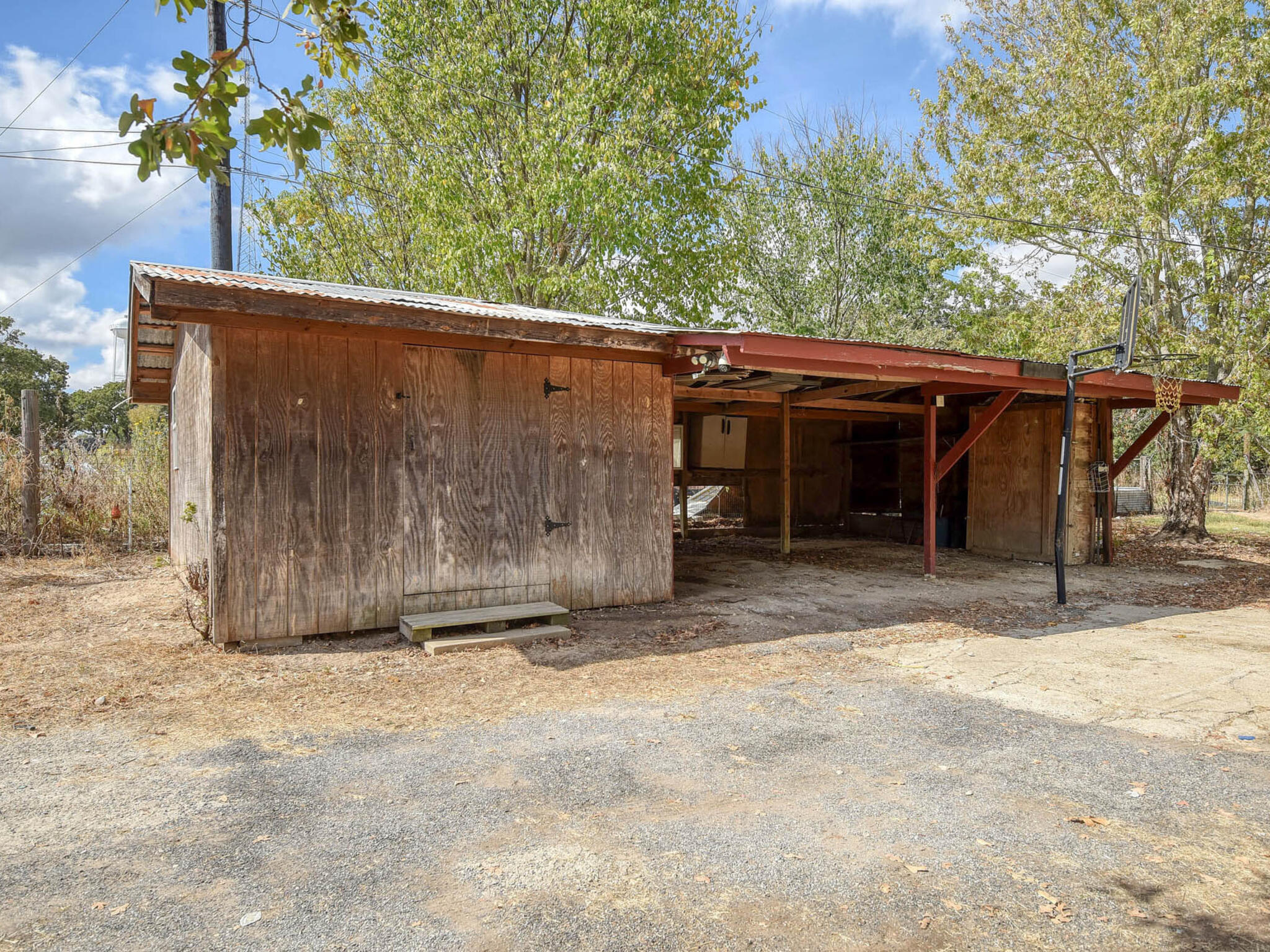 176 Lacy Drive Elgin, TX 78621 - Photo 32 of 40 a view of a barn in the backyard