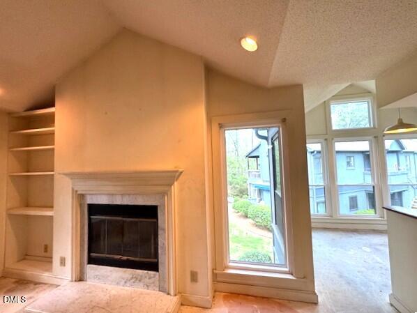 44 Melstone Turn Durham, NC 27707 - Photo 17 of 35 44 Melstone Turn Family room fire place