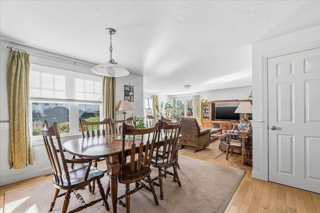 4 Old Field Road, Unit 4 Plymouth, MA 02360 - Photo 17 of 42 a view of a dining room with furniture window and wooden floor