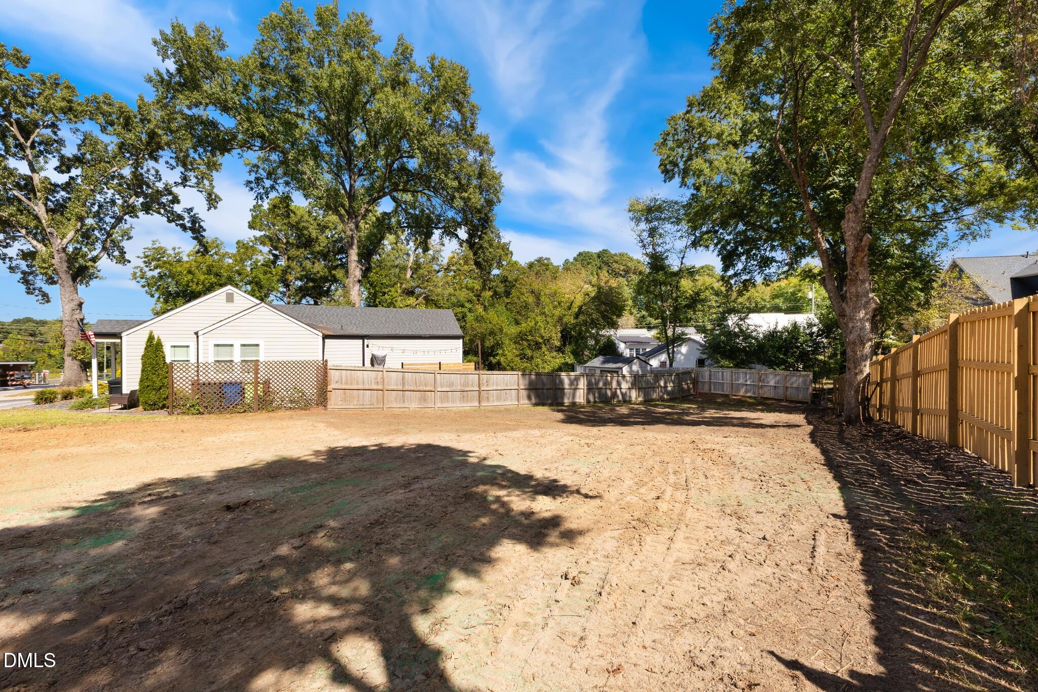 109 Plainview Avenue Raleigh, NC 27604 - Photo 3 of 17 a view of the back yard of the house