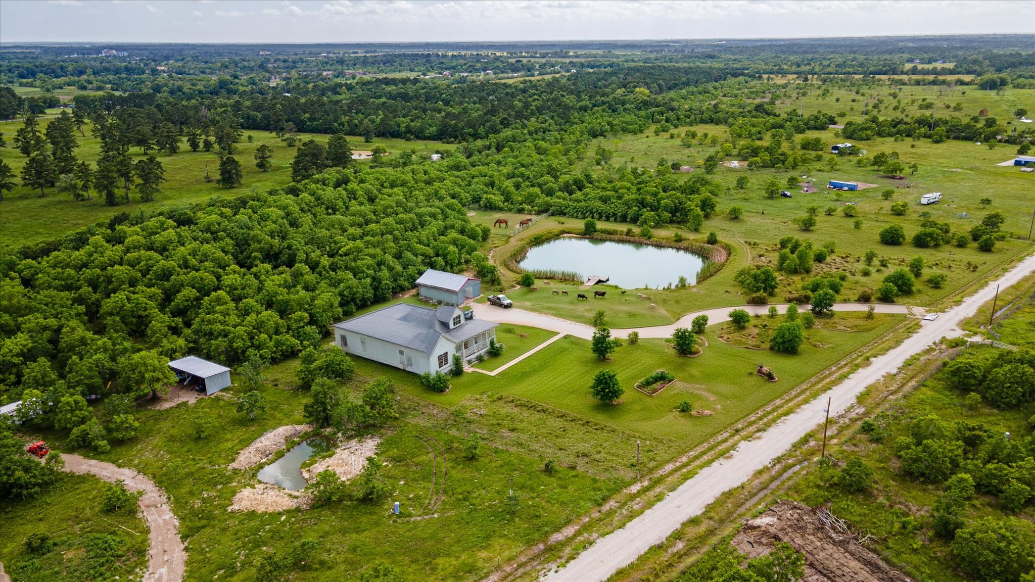 348 Private Road Liberty, TX 77575 - Photo 9 of 37 Virtual renderings are included to illustrate one potential use of the property and do not represent existing improvements.