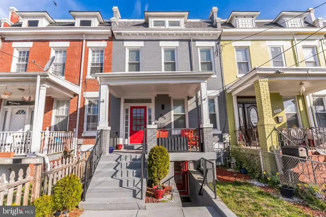 a outdoor space with hardwood