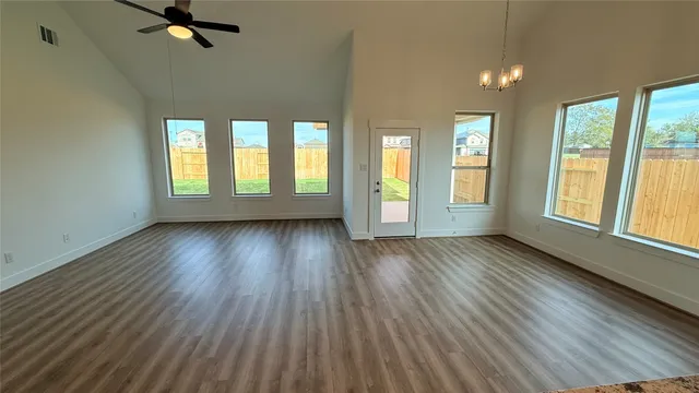 a view of empty room