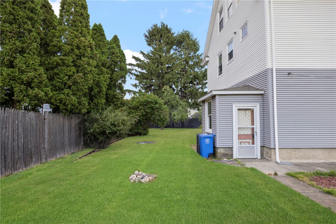 45 Gordon Street Cranston, RI 02910 - Photo 34 of 44 Back yard behind the house