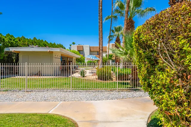 a view of outdoor space and swimming pool