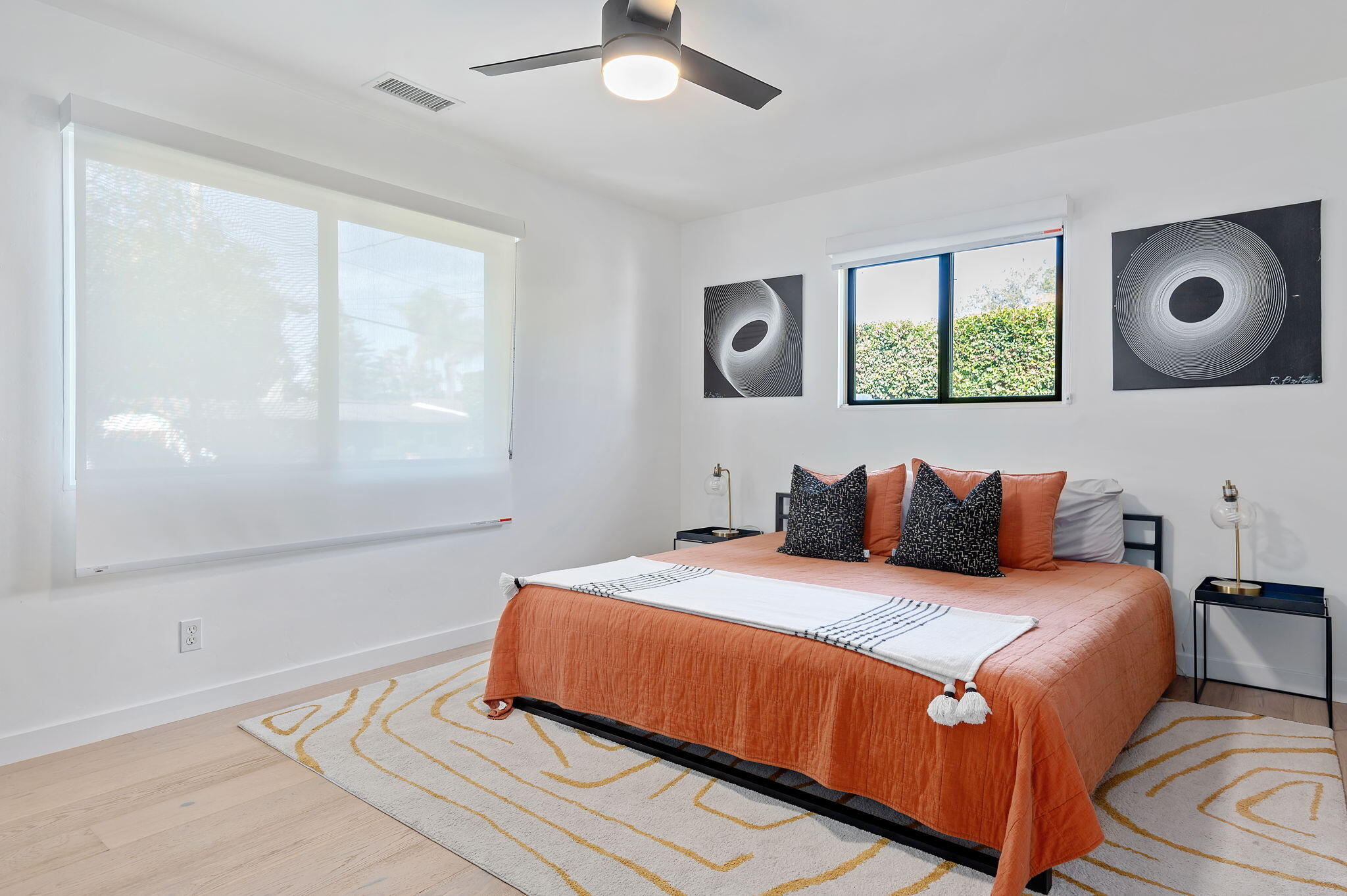 308 Cooper Road Santa Barbara, CA 93109 - Photo 25 of 41 a bedroom with a bed and window