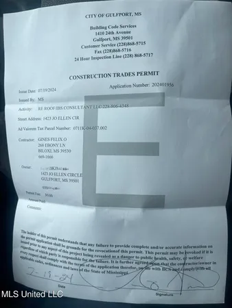 $320,000 | 1423 Jo Ellen Circle, Gulfport, MS 39501