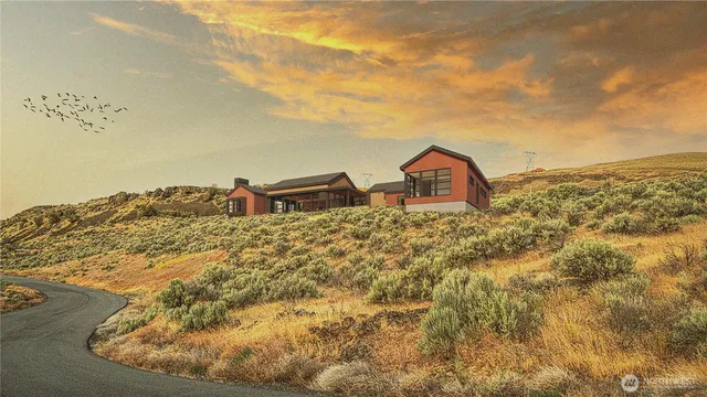 a view of a balcony with furniture