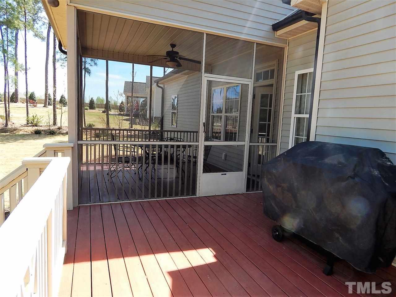 32 North Sunset Ridge Drive Willow Spring, NC 27592 - Photo 23 of 25 a view of balcony with a potted plant