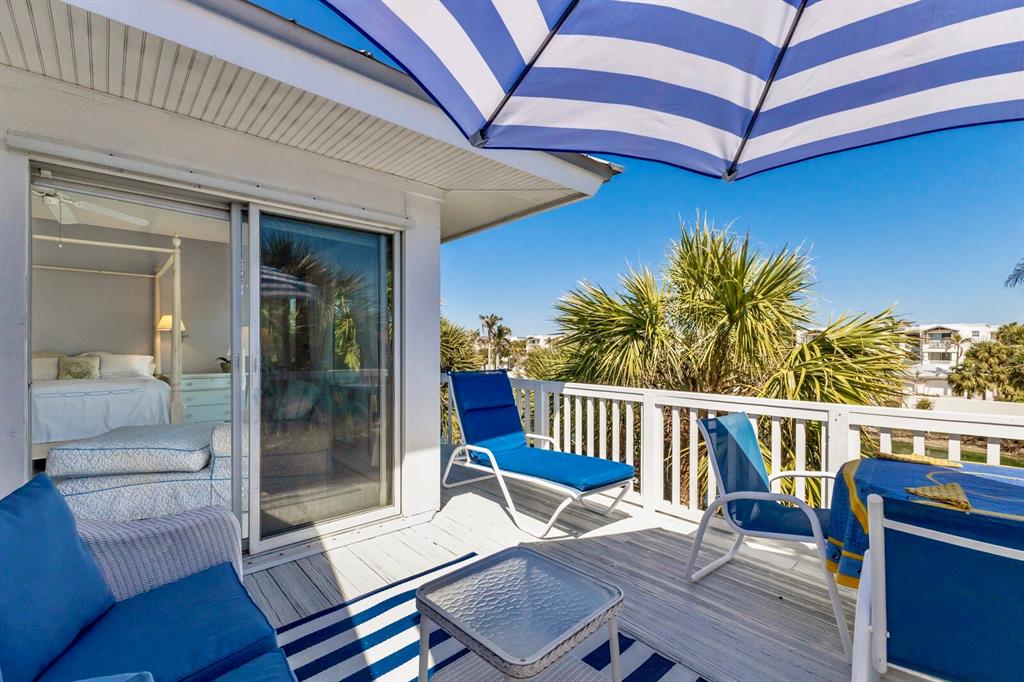 815 South Harbor Drive Boca Grande, FL 33921 - Photo 21 of 74 a view of a balcony with furniture