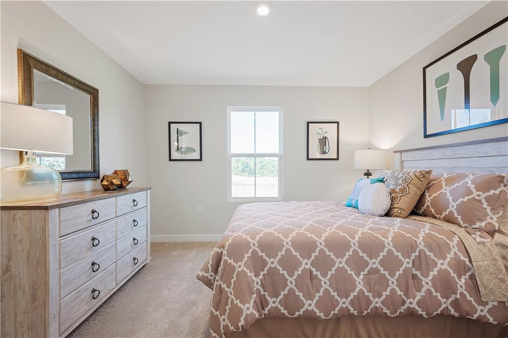 844 Ashley Road Gibsonia, PA 15044 - Photo 11 of 16 a bedroom with a bed and a window