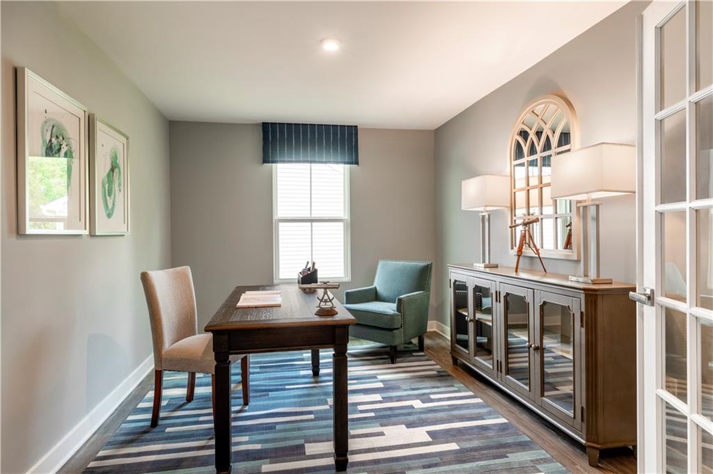 844 Ashley Road Gibsonia, PA 15044 - Photo 16 of 16 a view of a dining room with furniture window and outside view