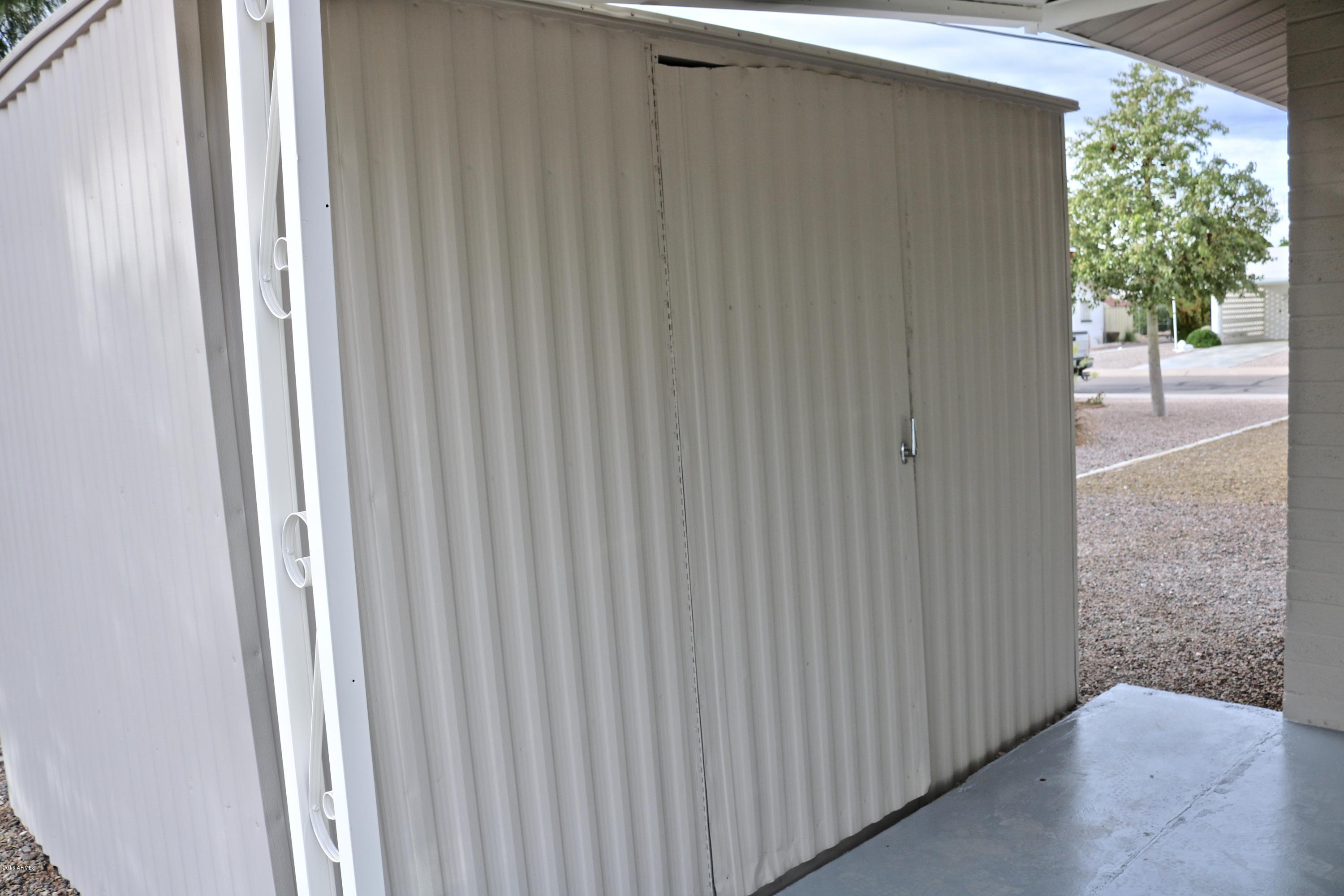 5309 Casper Road Mesa, AZ 85205 - Photo 30 of 33 Patio storage shed