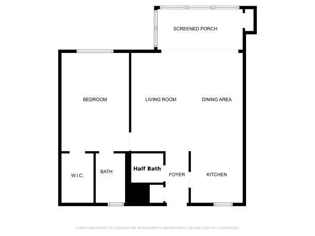 a picture of a floor plan