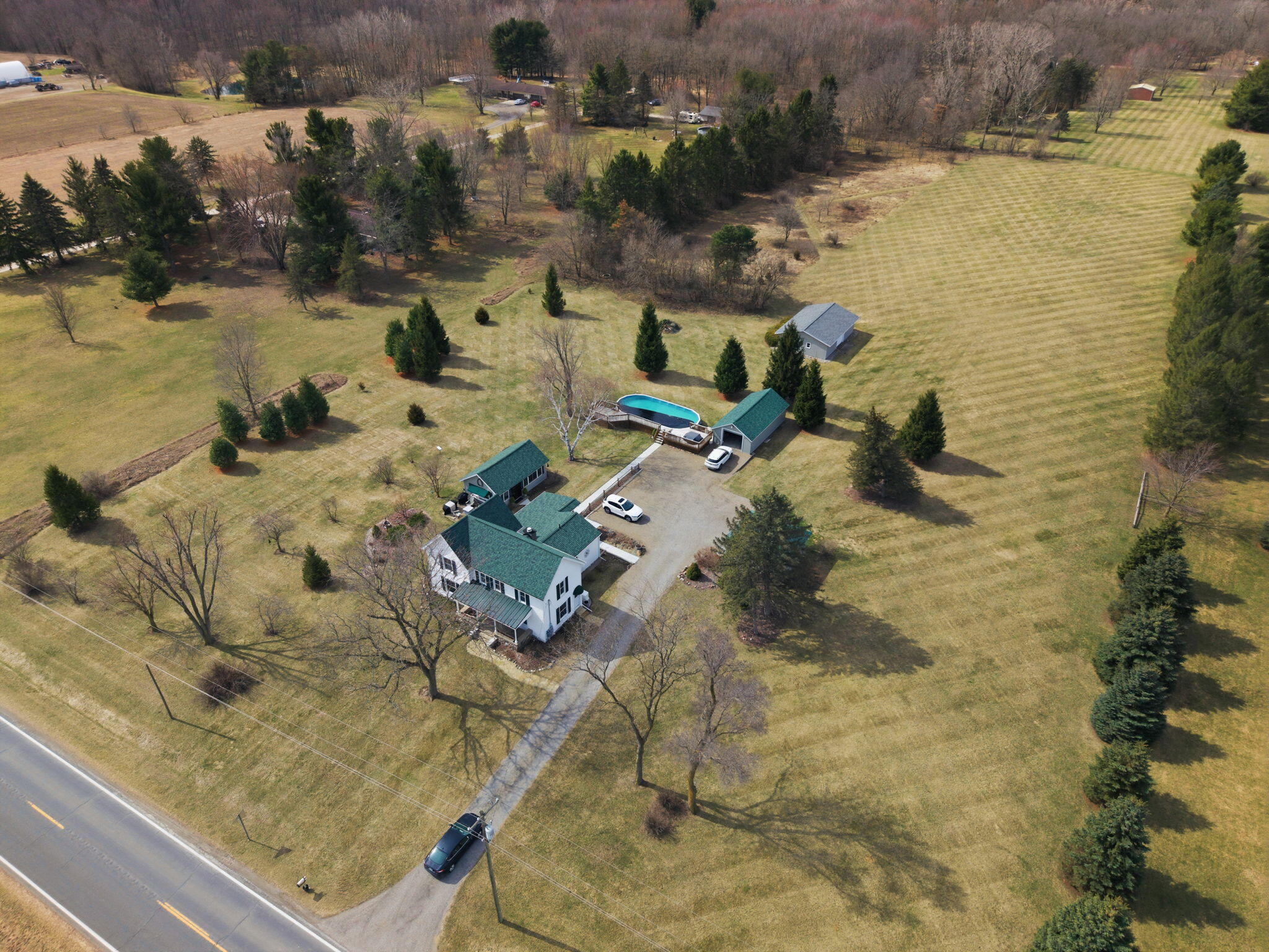 11300 Clinton Road Clinton, MI 49236 - Photo 58 of 66 61-web-or-mls-11300_clinton_rd_DRONE_001