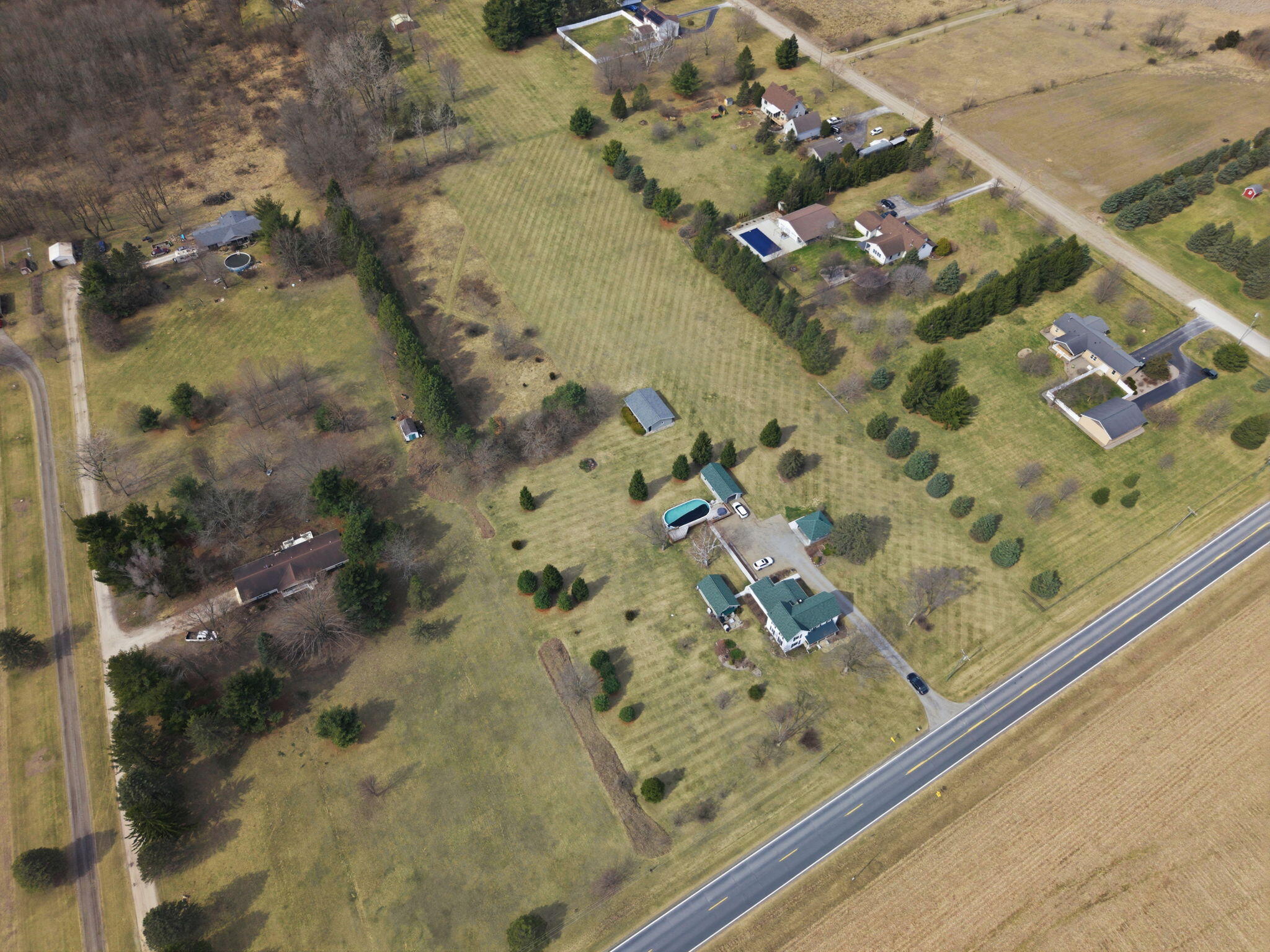 11300 Clinton Road Clinton, MI 49236 - Photo 63 of 66 67-web-or-mls-11300_clinton_rd_DRONE_007