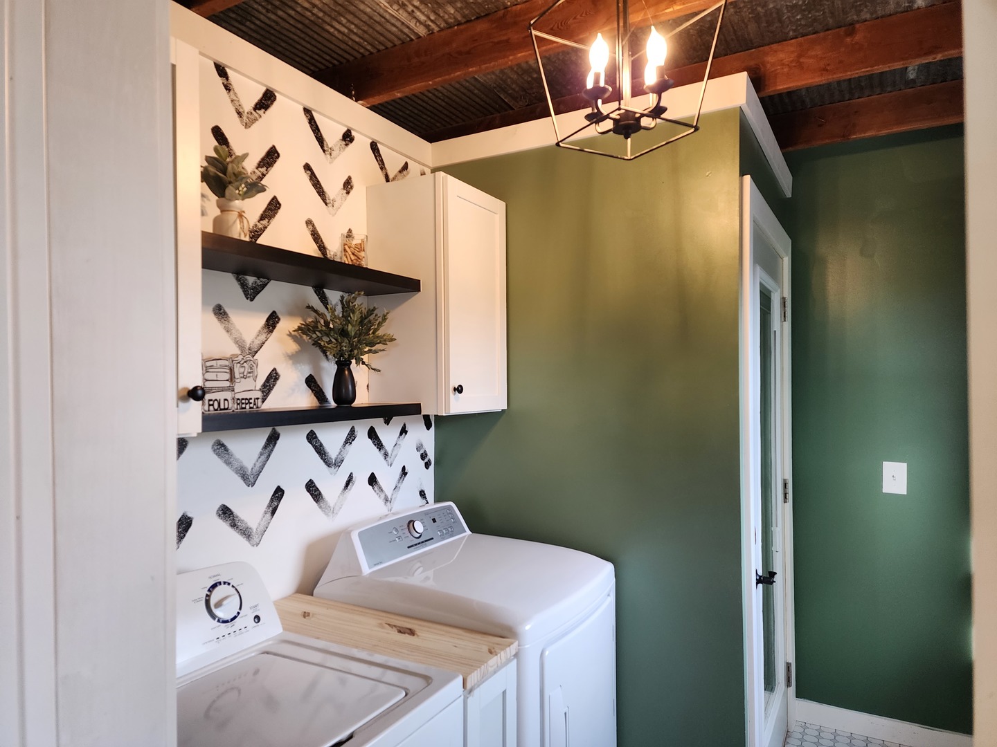 6522 East 3500S Road St. Anne, IL 60964 - Photo 7 of 20 a bathroom with a granite countertop sink and a mirror