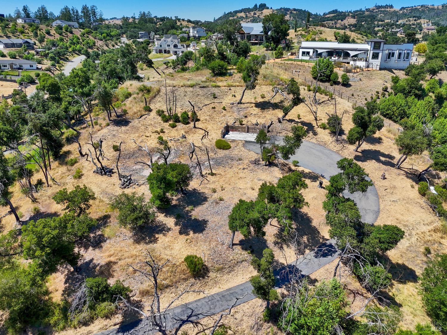 1400 Michele Way Santa Rosa, CA 95404 - Photo 26 of 35 an aerial view of residential houses with outdoor space