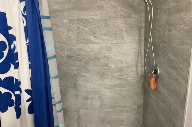 a room with storage and utility