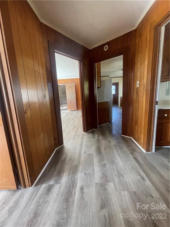 160 Bayleaf Drive Salisbury, NC 28146 - Photo 17 of 27 a view of a hallway with wooden floor