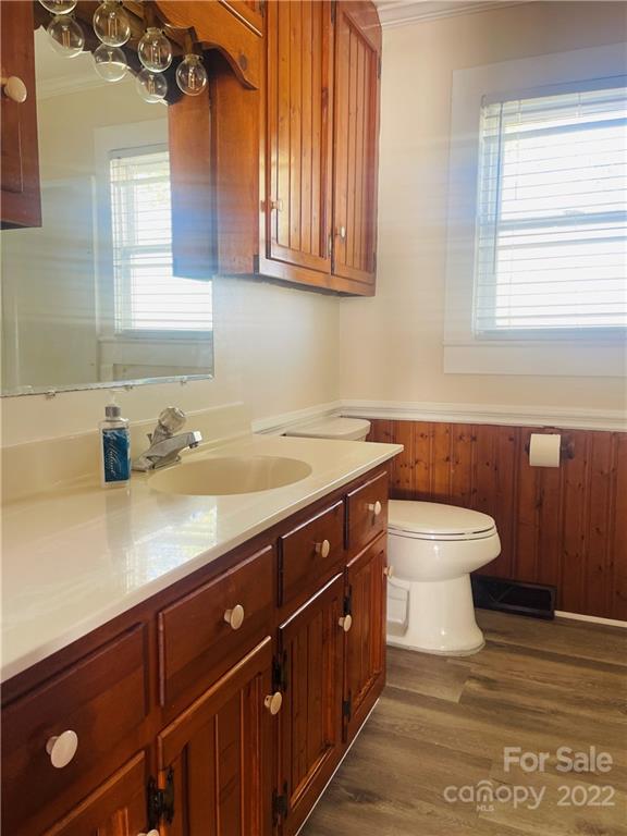 160 Bayleaf Drive Salisbury, NC 28146 - Photo 23 of 27 a bathroom with a sink a toilet and mirror