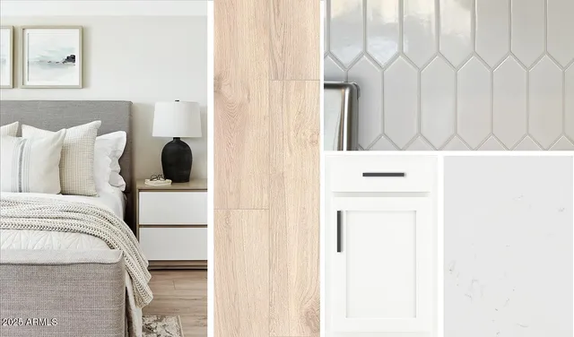 a bed room with a bed