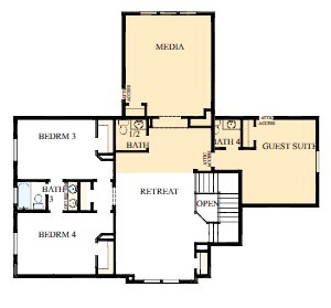 31430 Bluebell Avenue Fulshear, TX 77423 - Photo 11 of 11 a picture of a floor plan