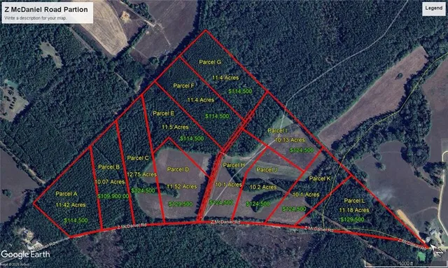 $124,500 | J - Z McDaniel Road, Franklinton, LA 70438