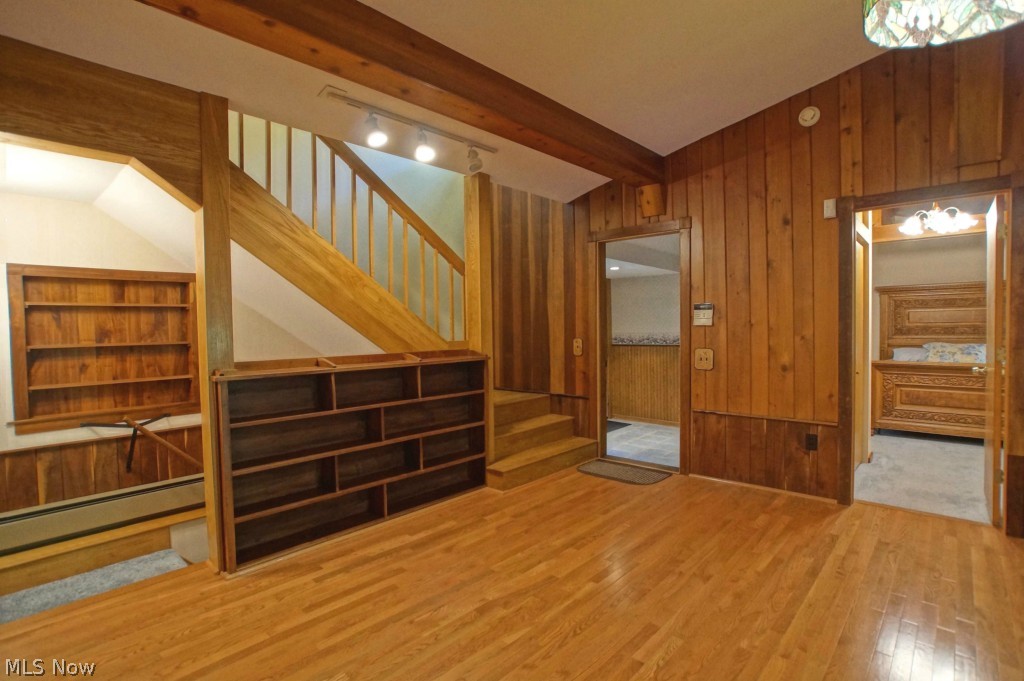 12154 Concord Hambden Road Painesville, OH 44077 - Photo 6 of 25 Living Room - Gorgeous wood gives a rustic feel.