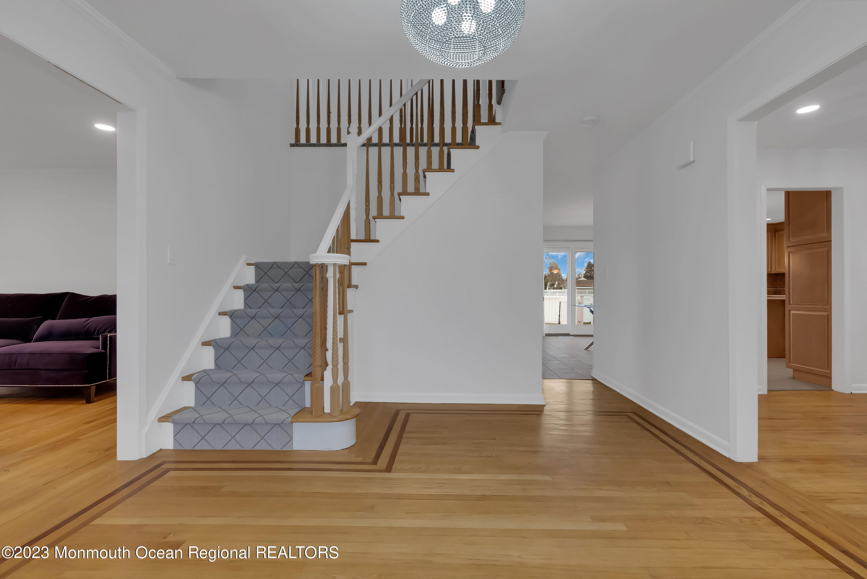 65 Fulton Avenue West Long Branch, NJ 07764 - Photo 3 of 35 a view of entryway and hall with wooden floor