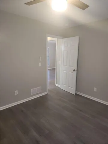 wooden floor in an empty room